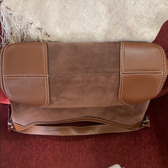 Michael Kors brown suede hobo - Picture 5 of 6